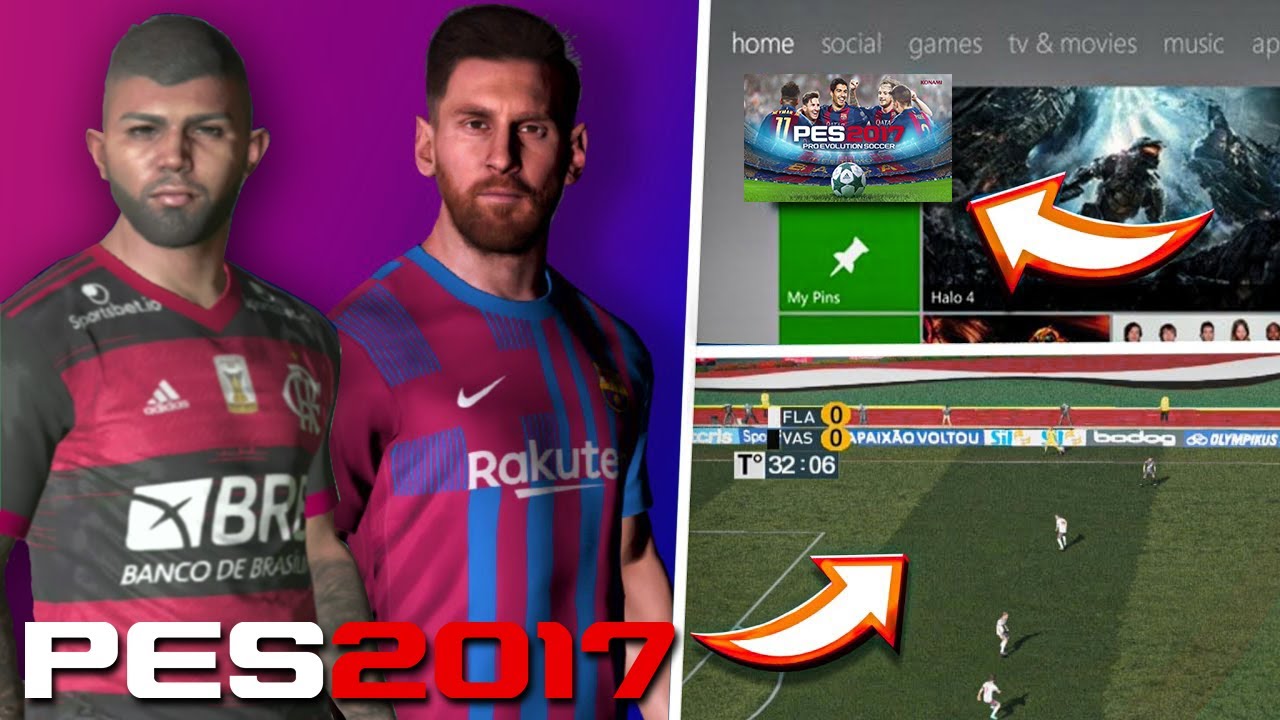 🎮 Como fazer pra Atualizar seu PES 2017 versão 2021 no XBOX 360 *TUTORIAL PASSO A PASSO*