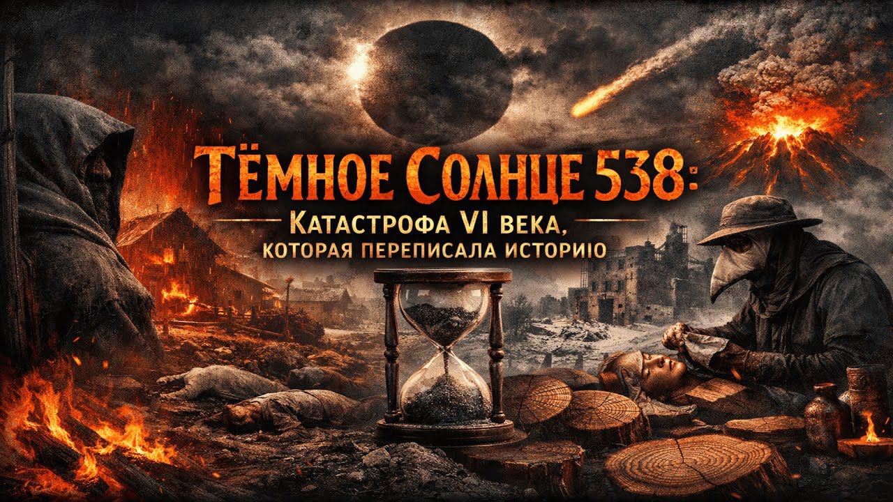 Тёмное Солнце 538: Катастрофа VI века, которая переписала историю