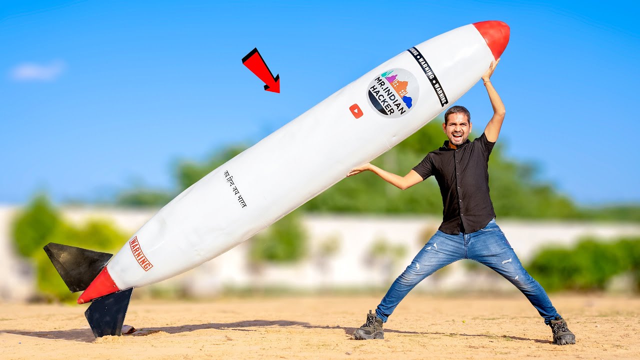 We Fly Biggest Pollution Free Rocket + Big Update | MR. INDIAN HACKER
