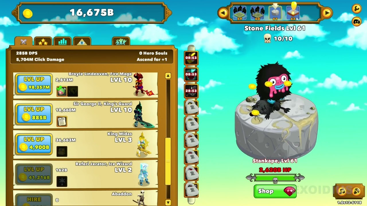 Clicker Heroes - Playthrough #7 [PC|Steam|EN]