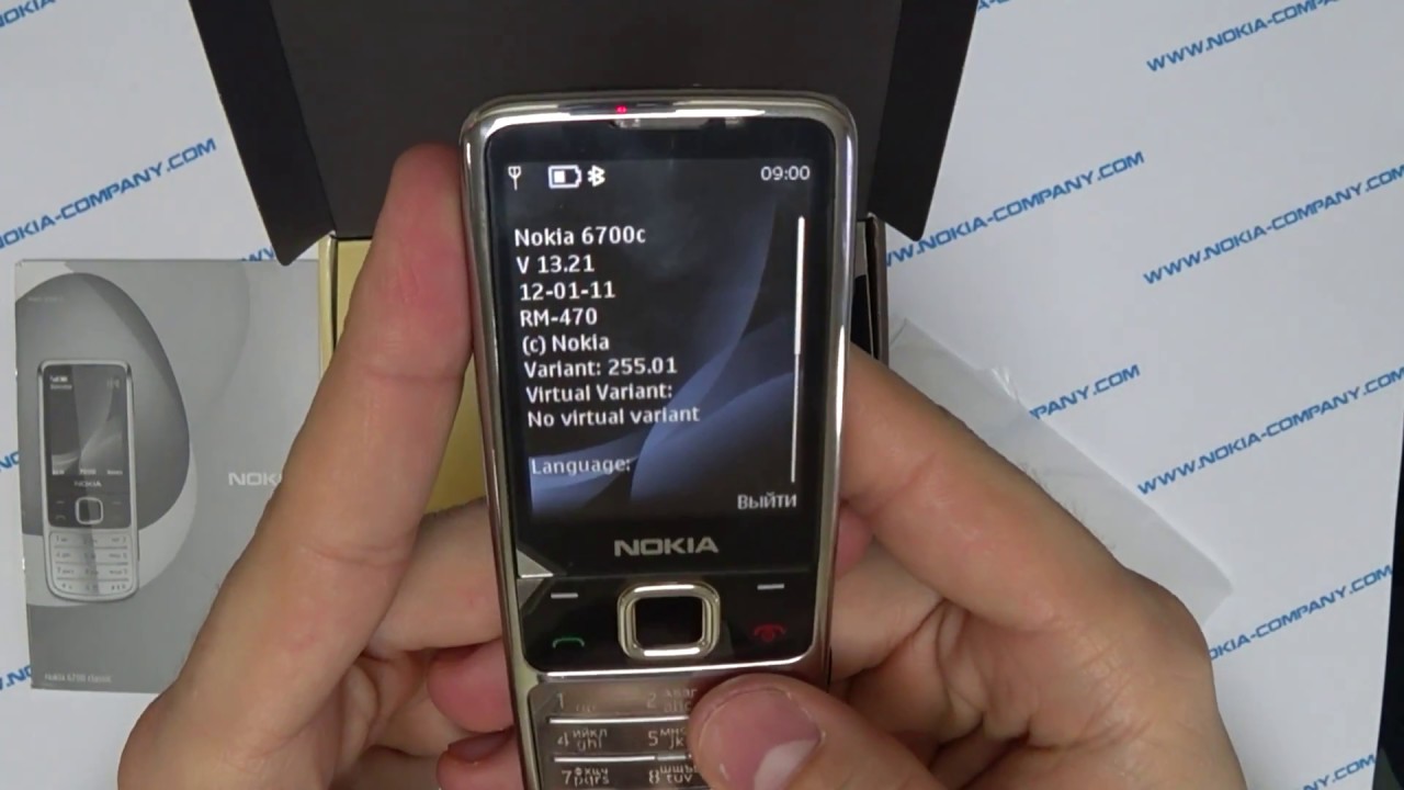 Nokia 6700 Classic оригинальная модель