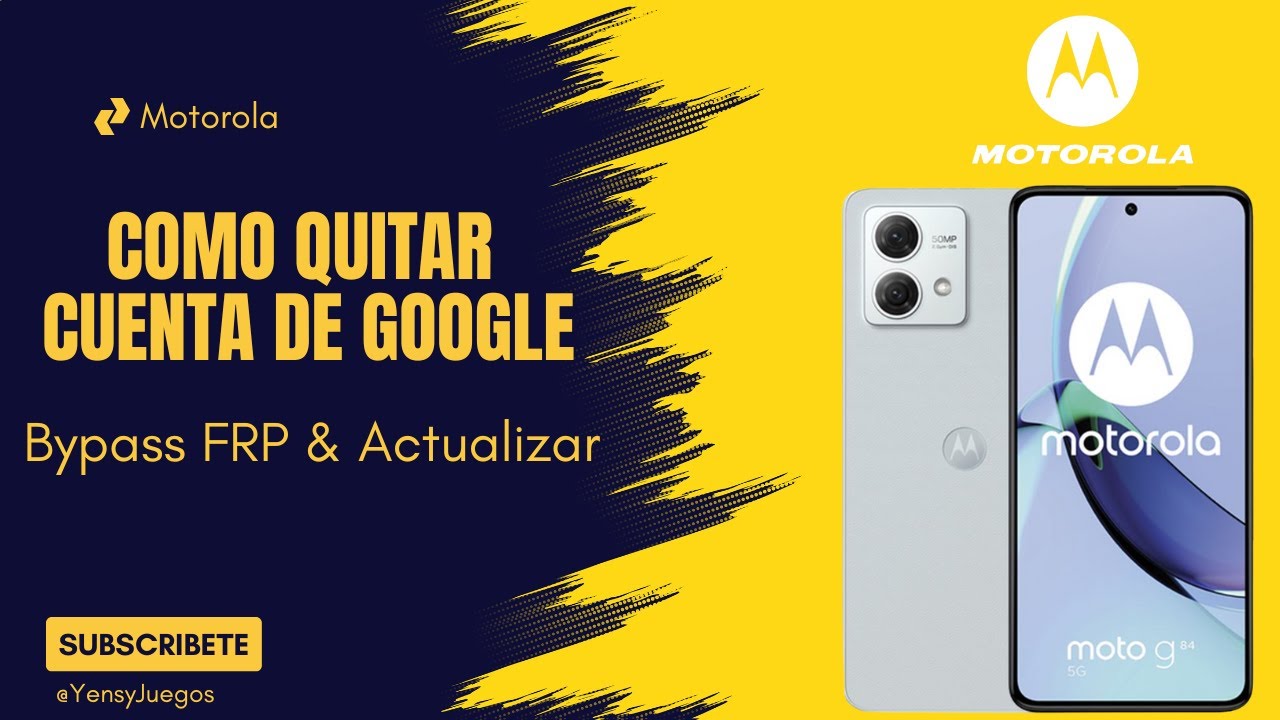 Como Quitarle la Cuenta Al motorola actualizandolo a android 15