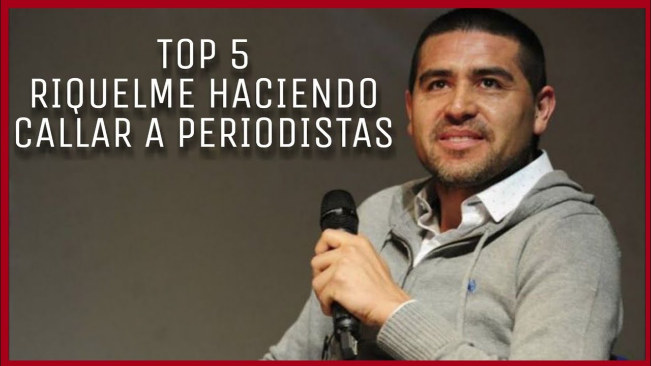 TOP 5 Riquelme haciendo callar a periodistas