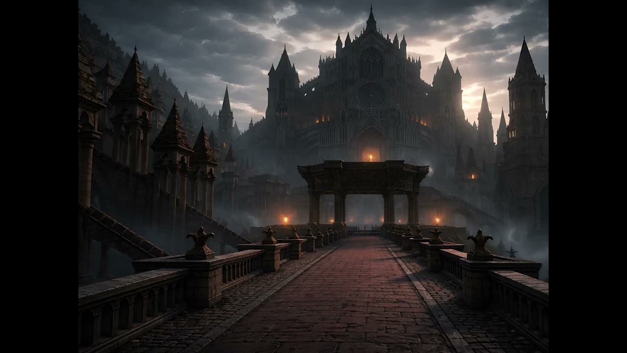 Anor Londo Inspired | Dark Ambient Fantasy (2H)  | Abandoned City Of Gods