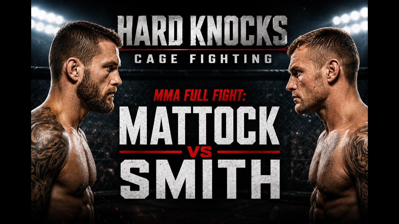 Полный бой ММА: Мэтток против Смита | Видео Hard Knocks Cage Fighting