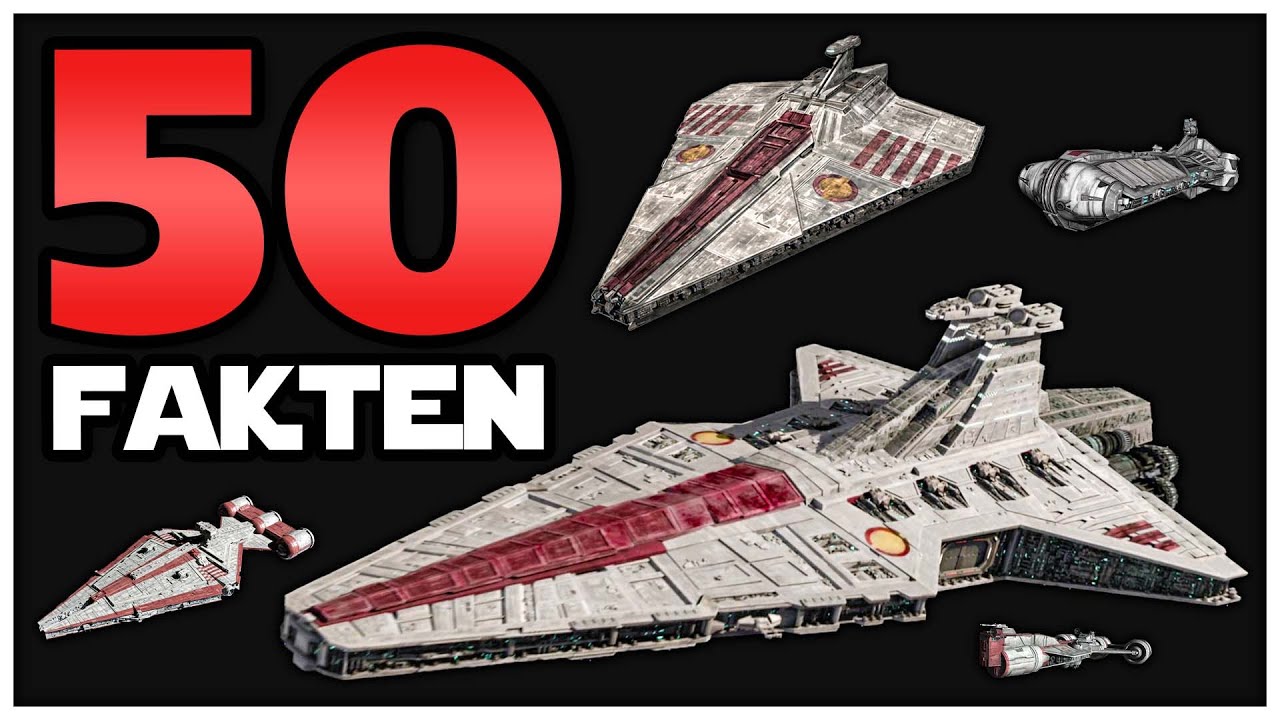 50 krasse Fakten über REPUBLIKANISCHE SCHIFFE - STAR WARS FAKTEN
