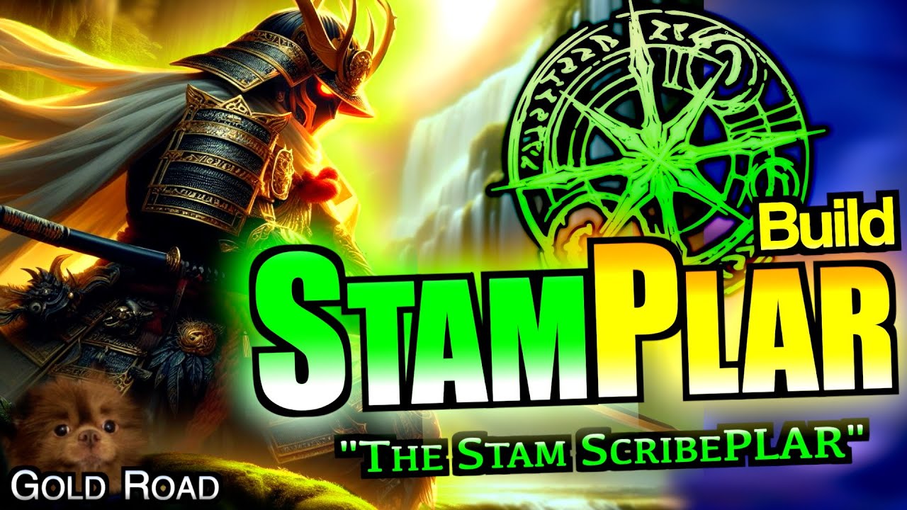 ESO PvP: Scribing StamPlar ЛЕГКИЙ билд с ВЫСОКИМ УРОНОМ и выживаемостью | (Золотой путь)