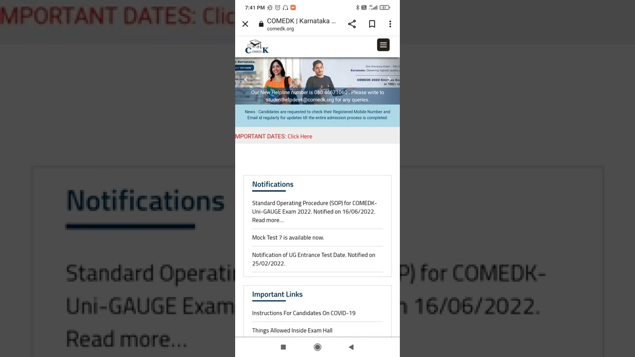 COMEDK 2022 EXAM ANALYSIS, ANSWER KEY AND RESULTS DATE LATEST NEWS