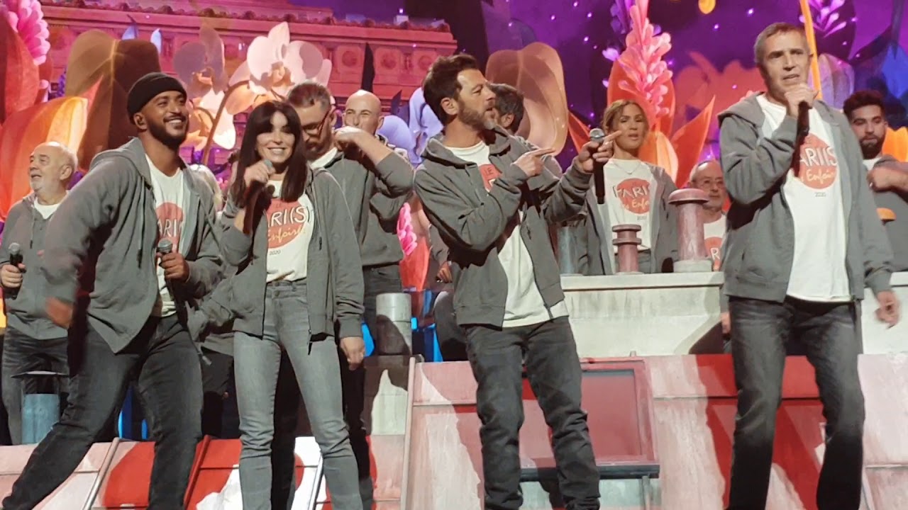 LES ENFOIRES 2020 PARIS A COTE DE TOI NOUVEL HYMNE 2020
