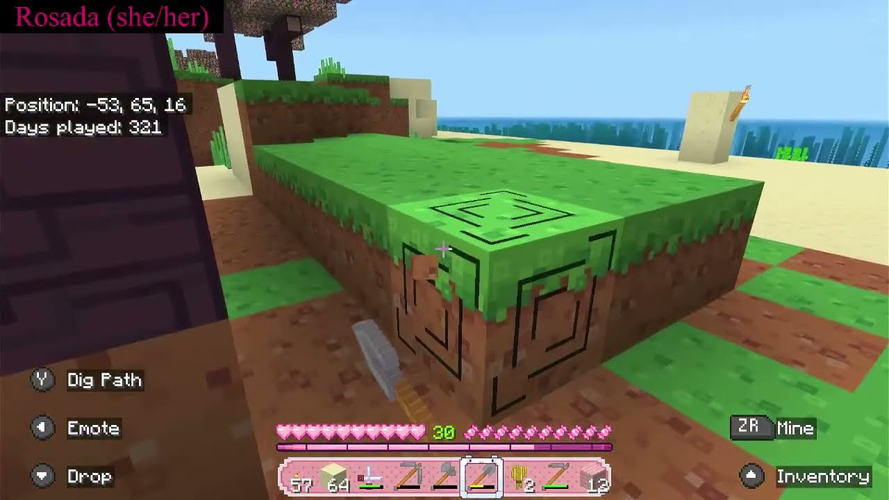 Minecraft- my revenge arc continues! terraforming 1st island between 1st and 2nd bases for sheep