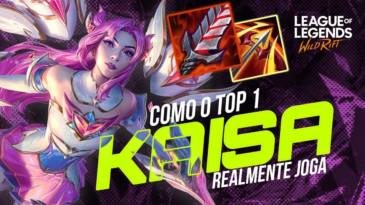 MELHOR KAI'SA DO SERVIDOR? TOP1 WILD RIFT