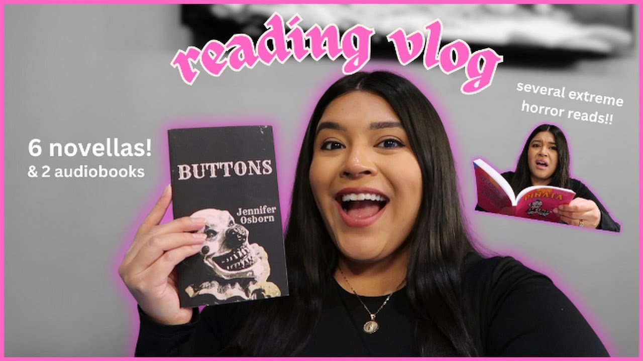 November Novellas & More: 6 Horror Novellas + 2 Audiobooks | reading vlog 📚