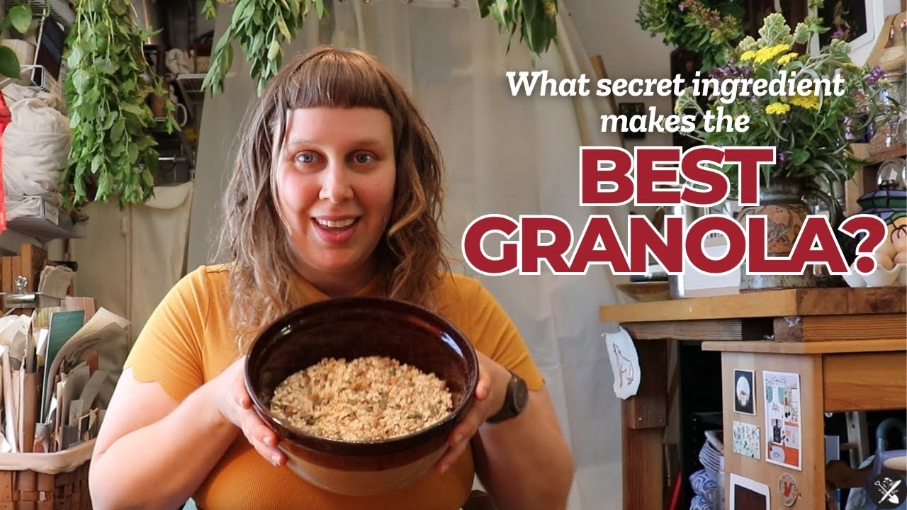 Make Your Own Granola - Disabled Meal-prep!