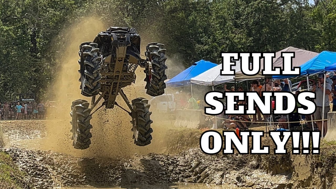 CanAm Outlander on 50’s goes FLYING bounty hole at Boggs and Boulders!