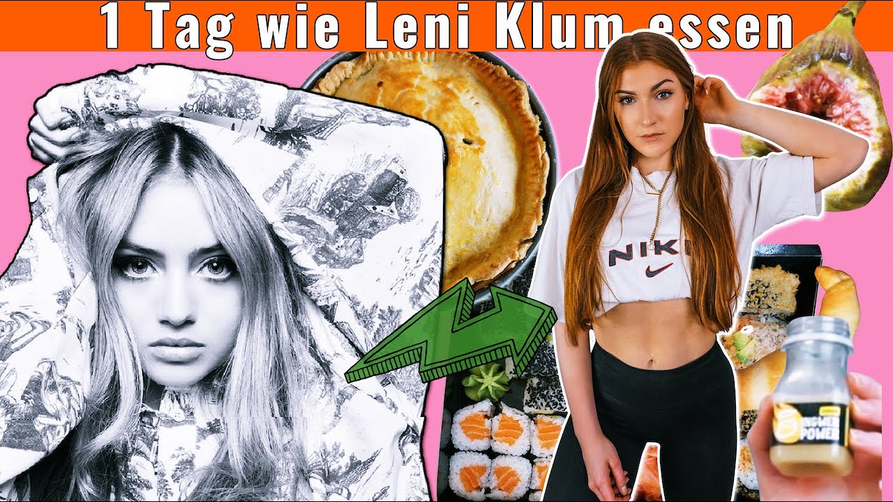 1 Tag essen wie LENI KLUM 😱 (HEIDI KLUMs Tochter)