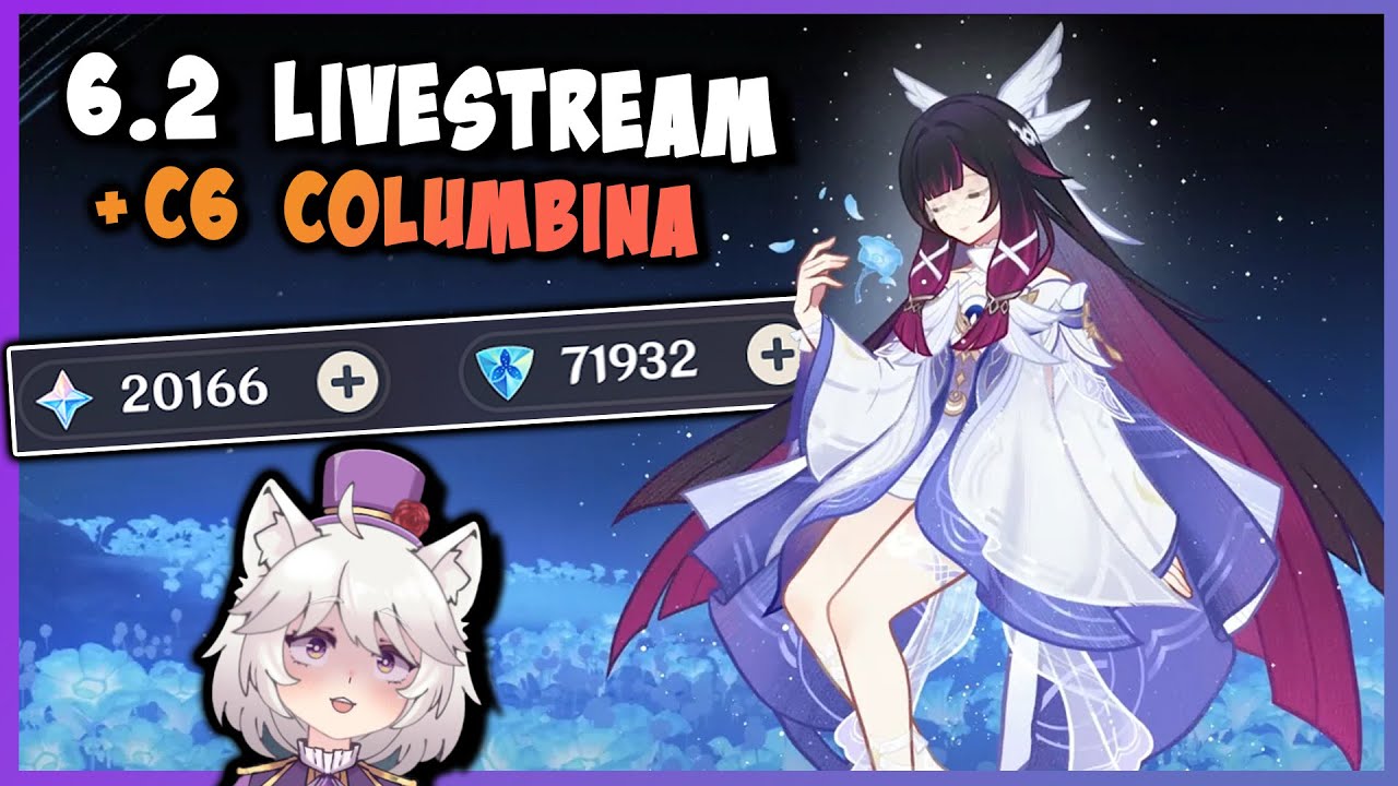 LIVE 🔴 PULLING C6 COLUMBINA DAY 1 - Genshin Impact 6.3