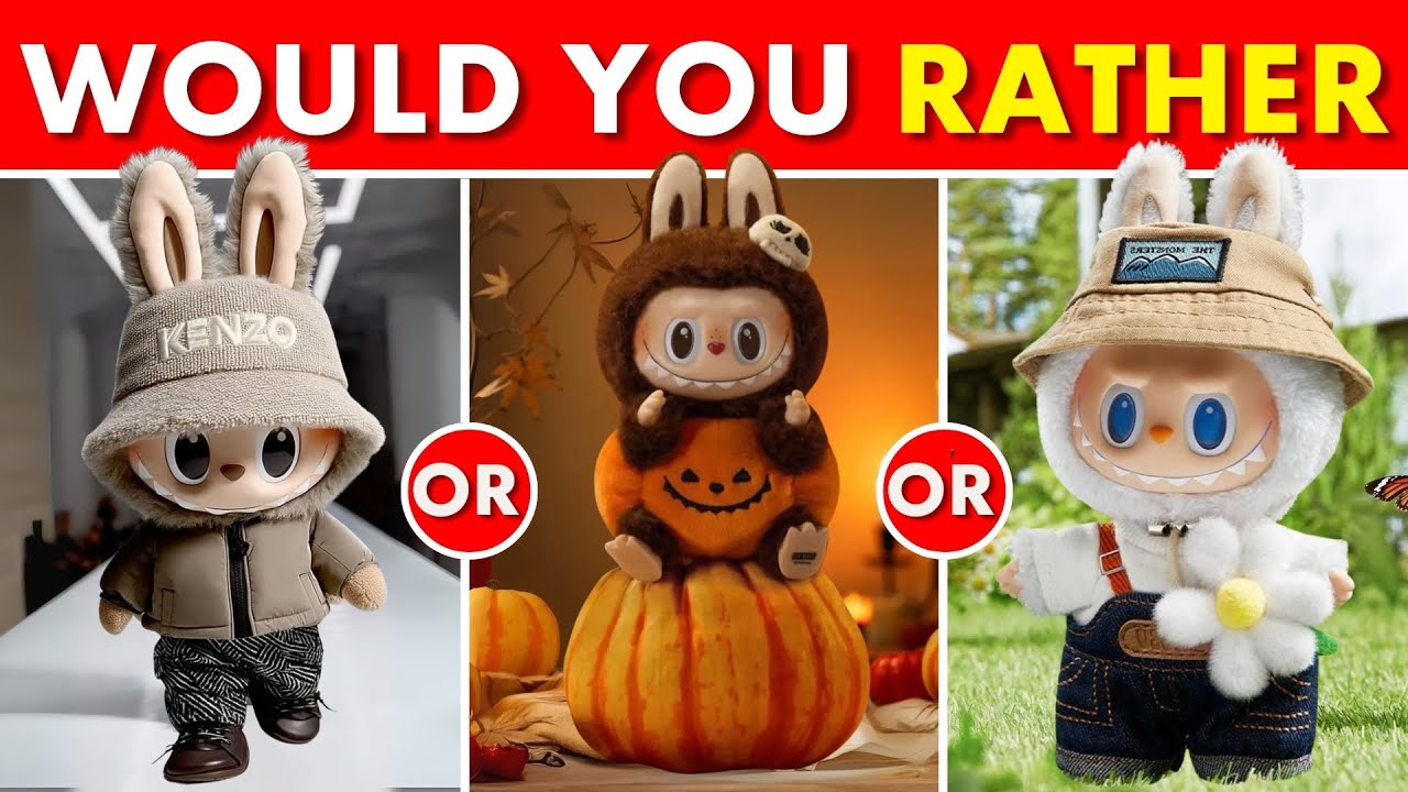 Would You Rather..? Labubu Edition🌸 Choose Your Labubu!