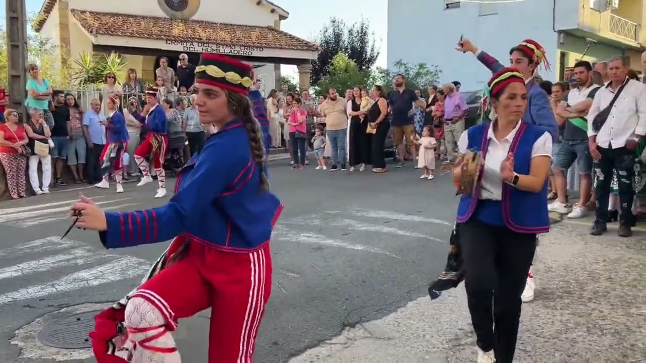 Ofertorio y bajada del Cristo de la Caridad a su ermita. Ferias 2025, Losar.