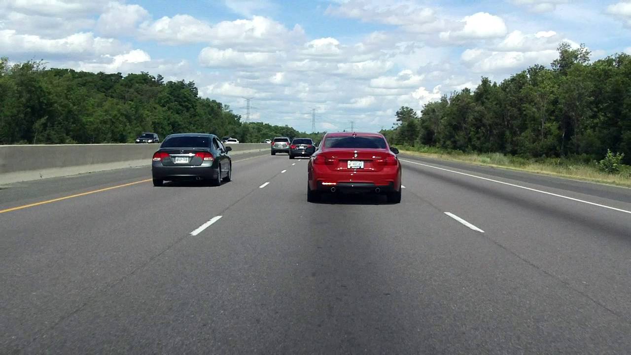 Macdonald-Cartier Freeway (Highway 401 Exits 295 to 312) eastbound