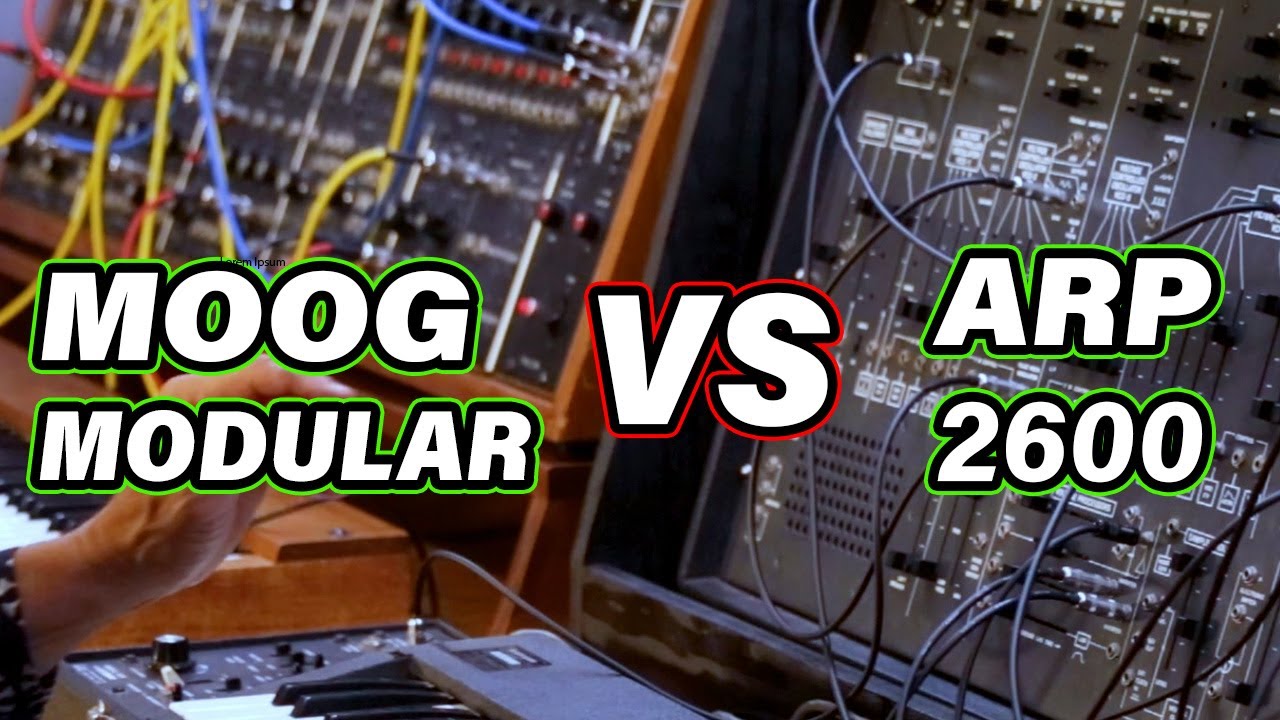 Битва модульных гигантов Moog против ARP — Клип