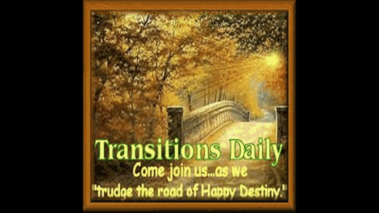 February 18 AA Unity - Transitions Daily Recovery Readings Podcast