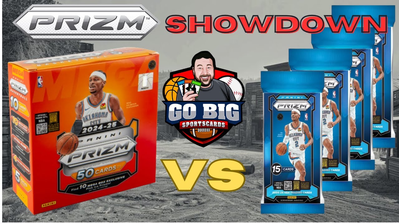 2024-25 Panini Prizm Mega Box vs. Fat Packs 🔥 Which One Wins?! 🏀💥