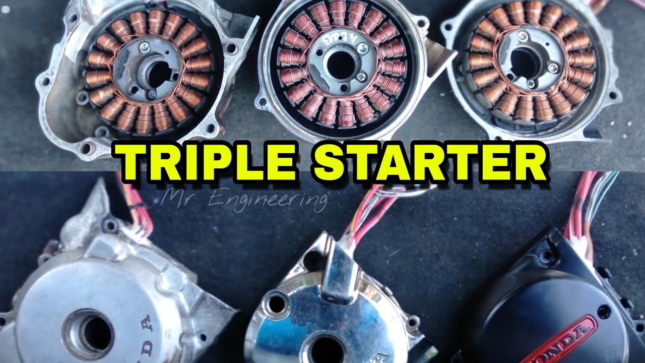 Cara pasang ACG Starter Di Keluarga GL, MP, Tiger