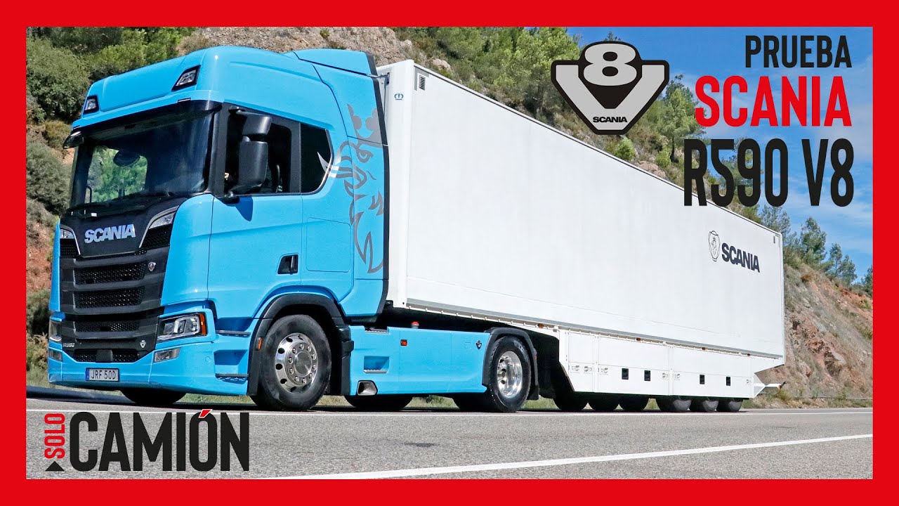 SCANIA R590 👉 Prueba a fondo. ¡Poderío V8!