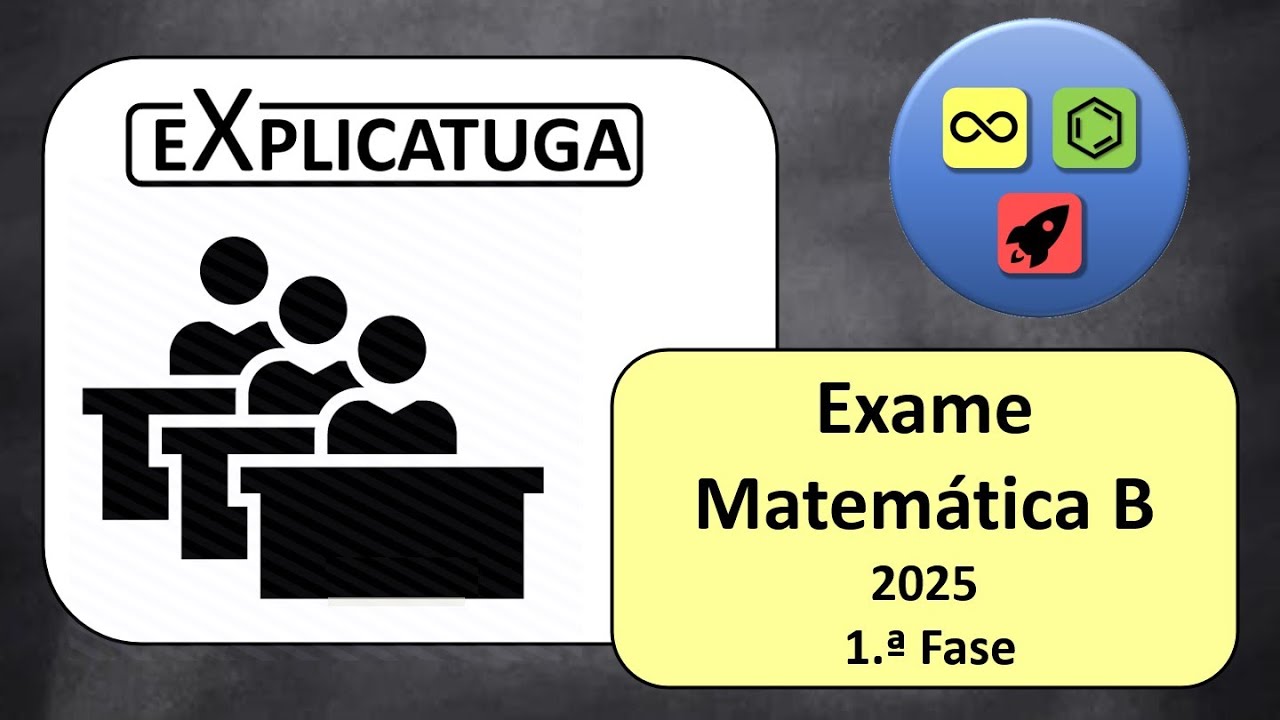 Exame MAT B 2025 1.ª Fase