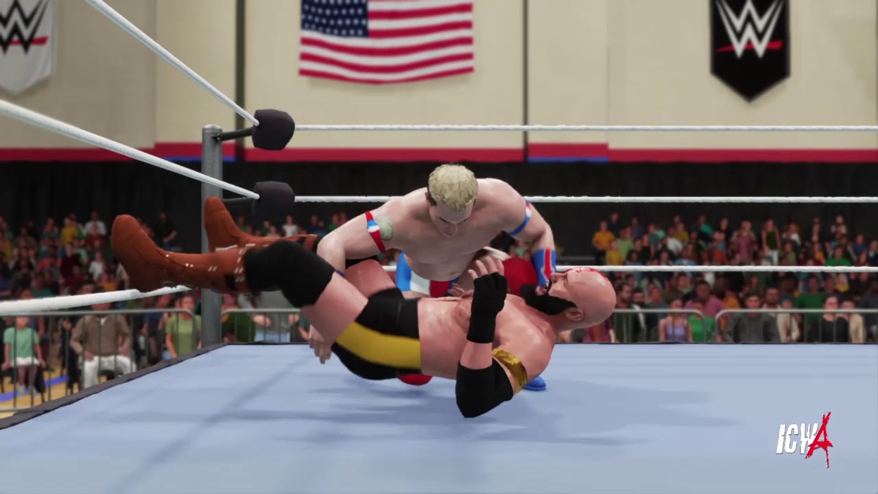 WWE 2K18. Jimmy Gavroche VS Tom La Ruffa (Ex-Sylvester Lefort). French Show