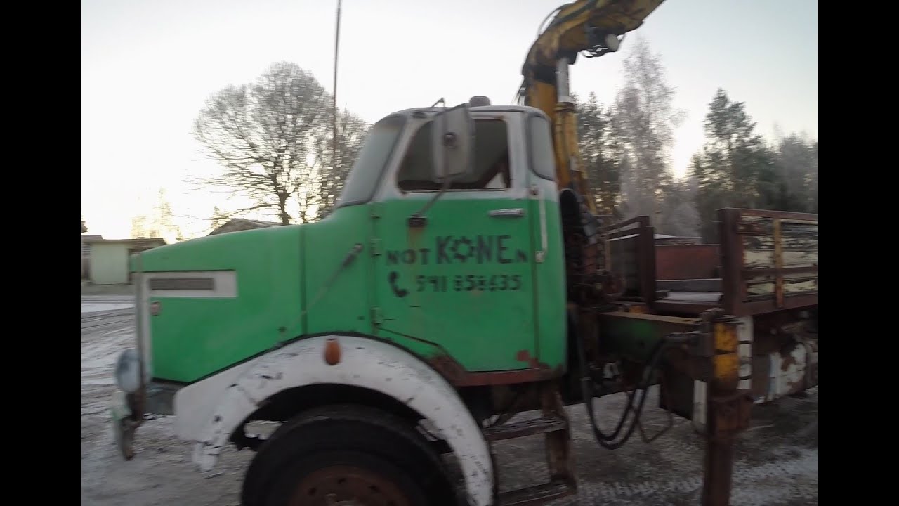 Siirretään kartano sisu..lähteekö käyntiin?|old kontio-sisu cold start|