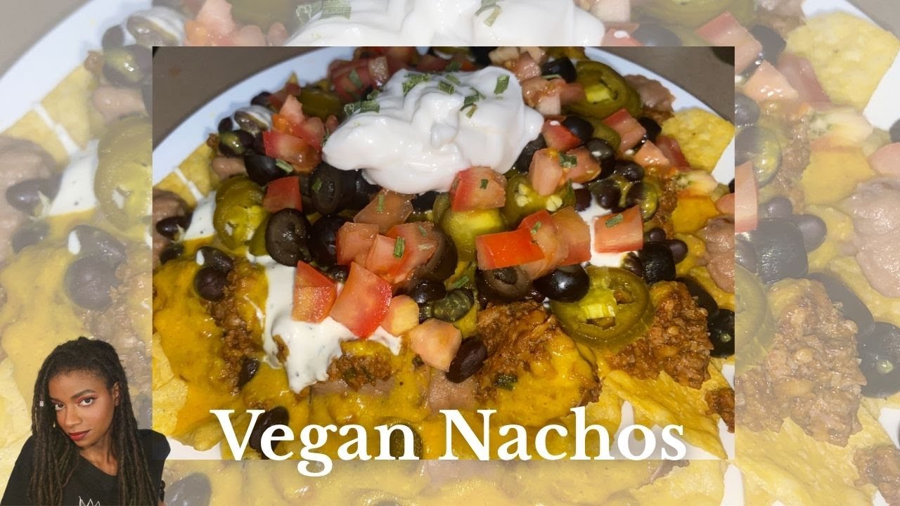 Quick and Easy VEGAN NACHOS