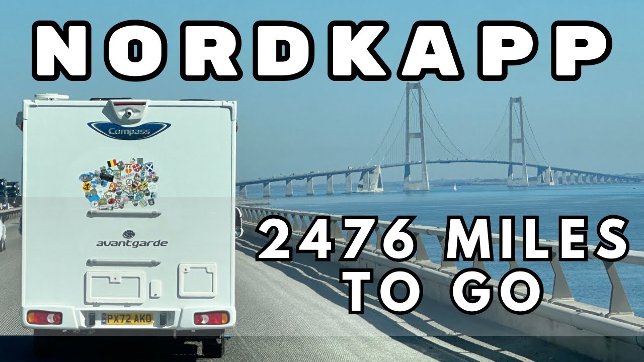 Ep2 Lancashire to Lapland in a motorhome. Calais to Malmö, Sweden.