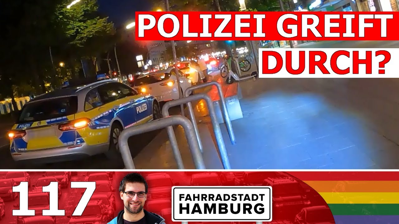 Radfahren in Hamburg (Teil 117) | Fahrrad Dashcam Hamburg