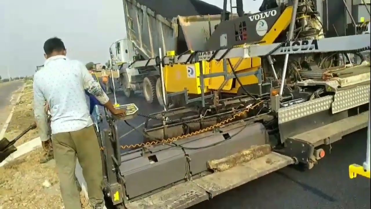 BC Laying Work on Site | Asphalt Road Construction Full Guide | Bosak Civil Construction 