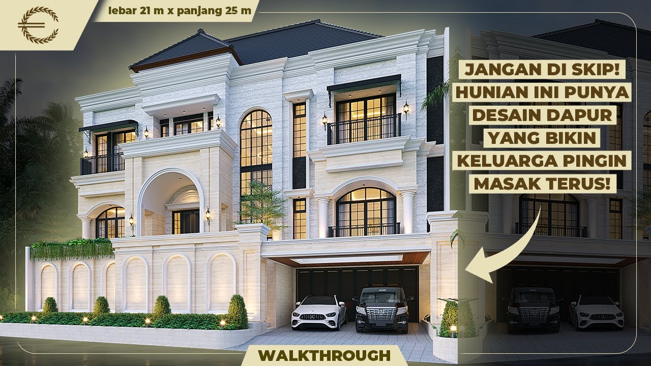 JANGAN DI SKIP! HUNIAN INI PUNYA DESAIN DAPUR YANG BIKIN KELUARGA PINGIN MASAK TERUS! - JASA DESAIN