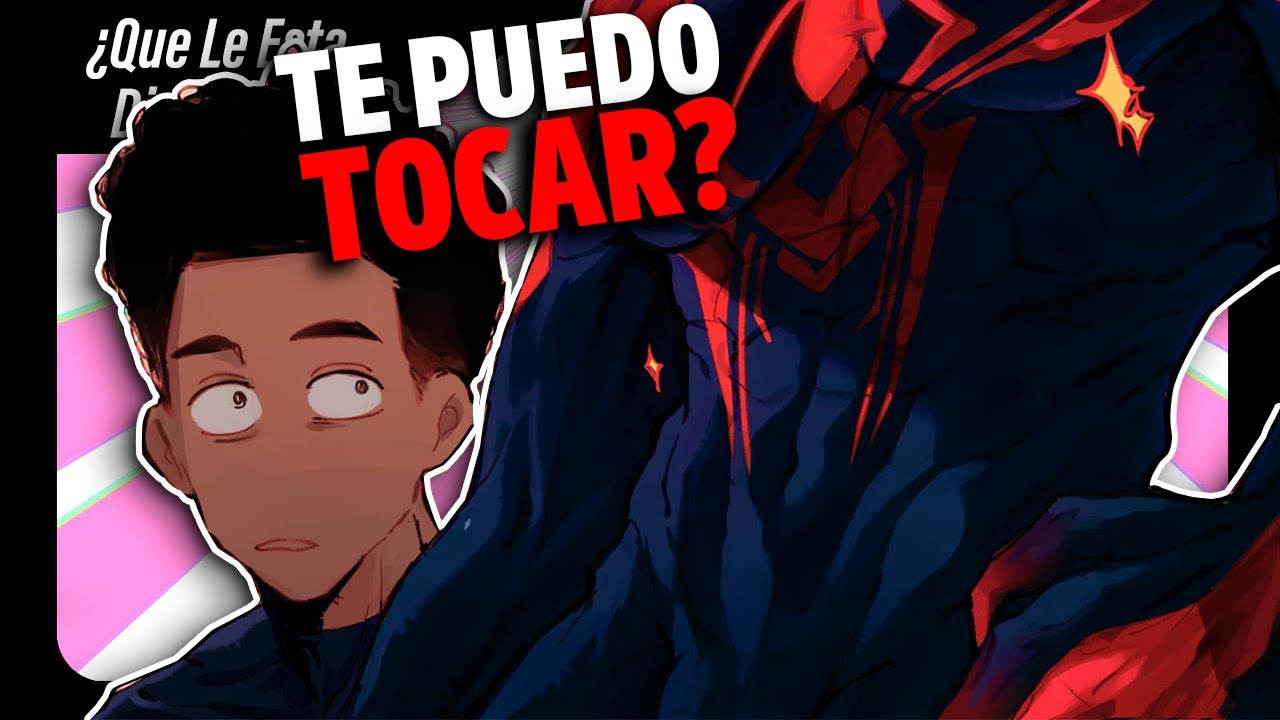 ¿QUE LE ESTA DICIENDO? Miguel o'hara a Miles Morales de SPIDERMAN ACROSS THE SPIDER - VERSE ¿KE XD?