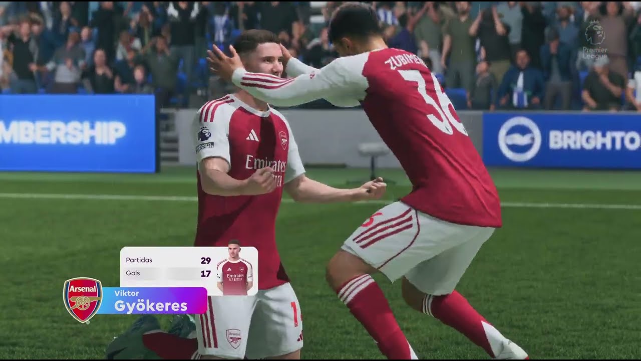 Brighton x Arsenal