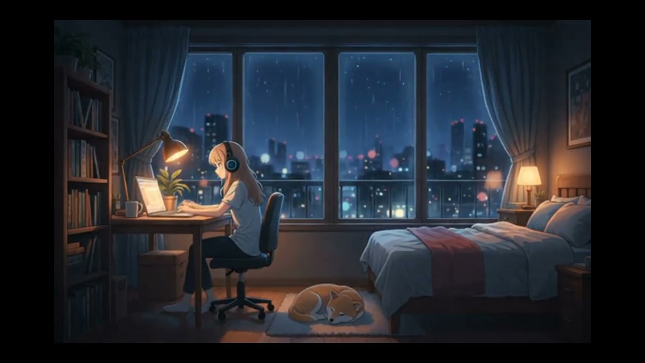 Don't quit now; a lofi mix for late night discipline
