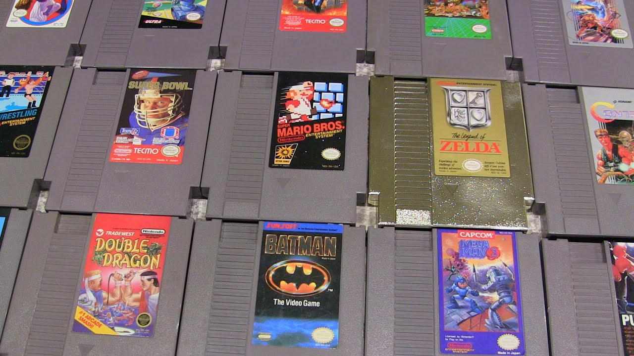 My NES Collection! Top 25 Nintendo Carts! #nintendo #nes
