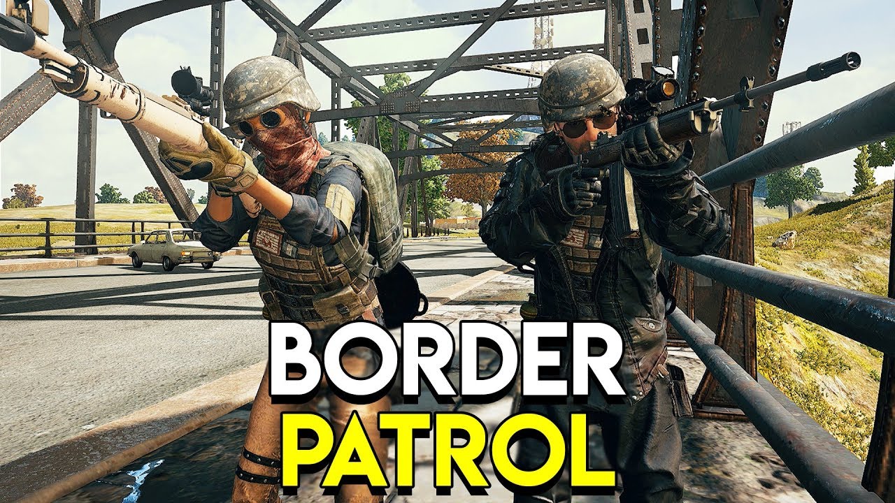 BORDER PATROL! - PUBG (PlayerUnknown's Battlegrounds)
