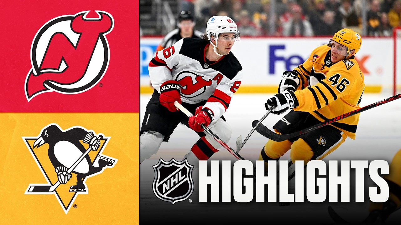 Devils vs. Penguins | NHL Highlights | February 26, 2026