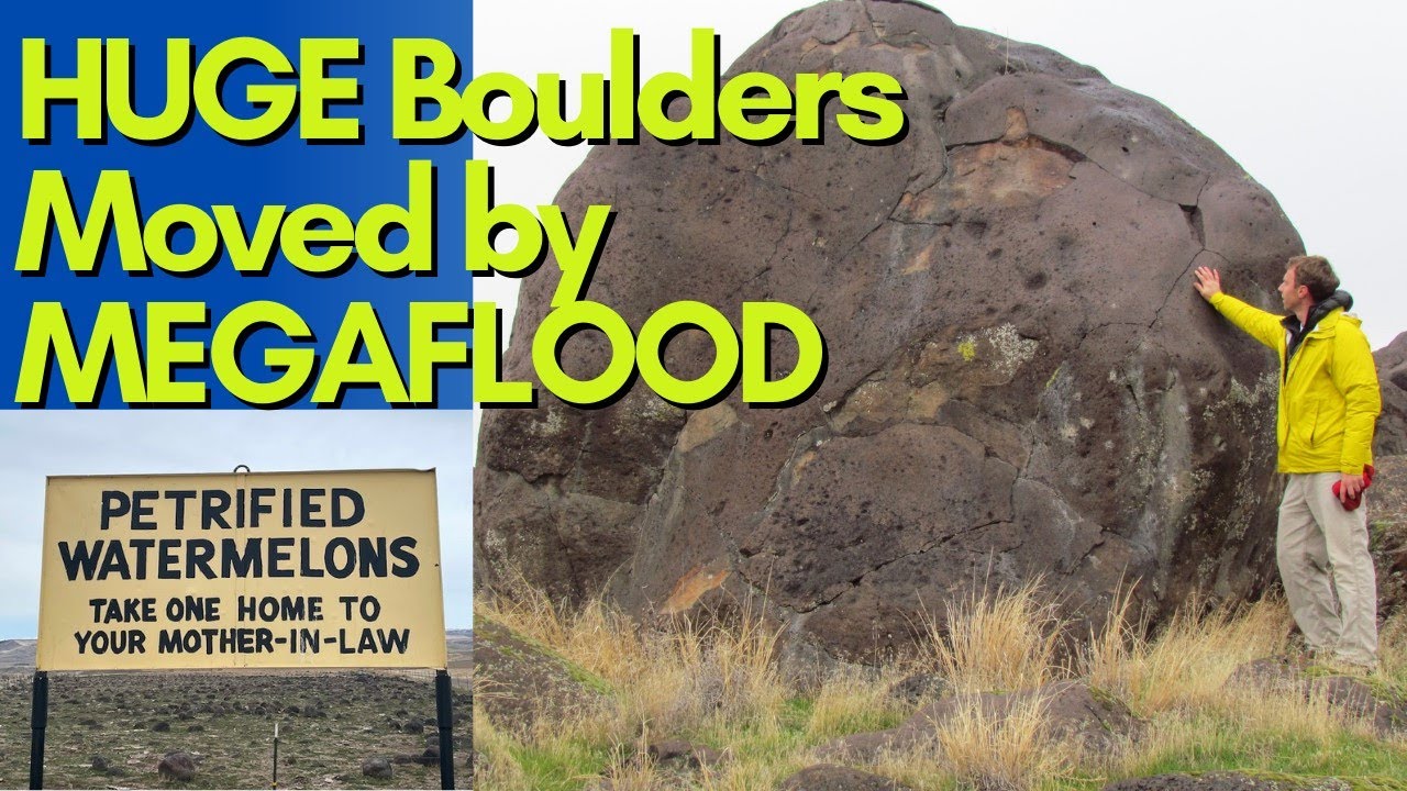 HUGE Boulders Transported by a Megaflood in Southern Idaho: a geologist's tour
