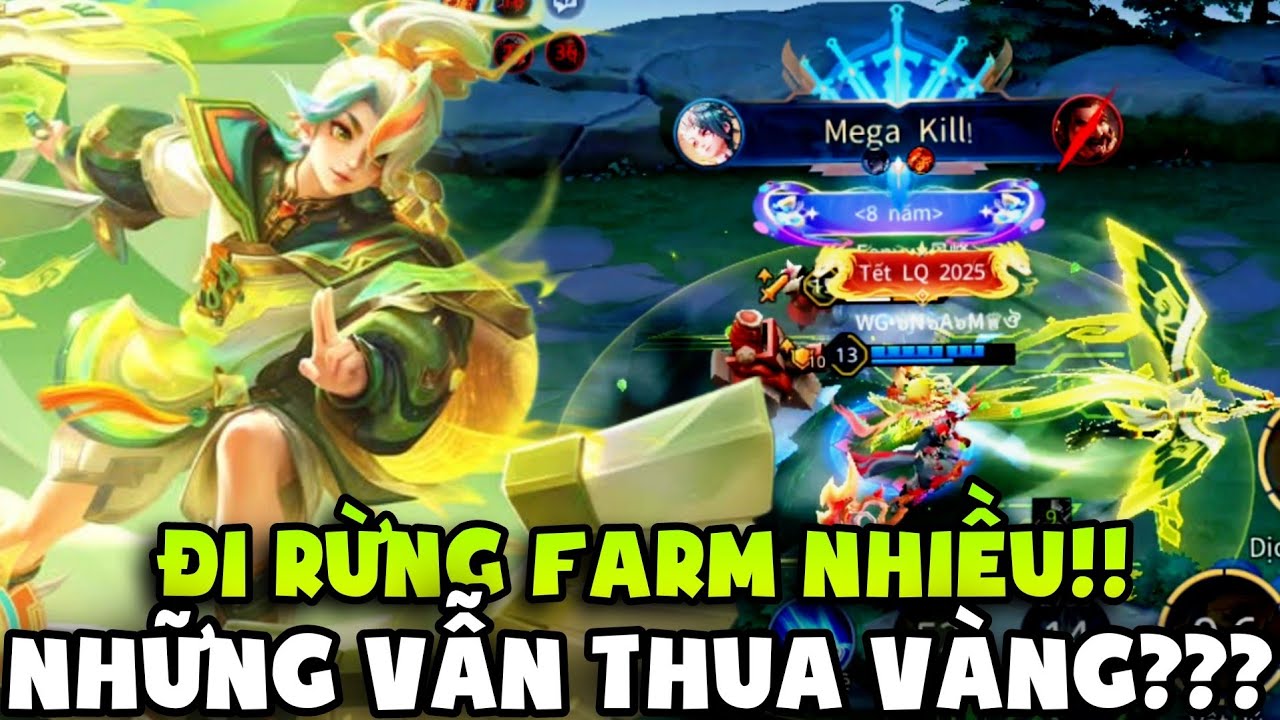 Đi Rừng FARM NHIỀU Vẫn BỊ THUA VÀNG??Đây Là Cách ĐI FARM Hiệu Quả!! | Liên Quân Mobile