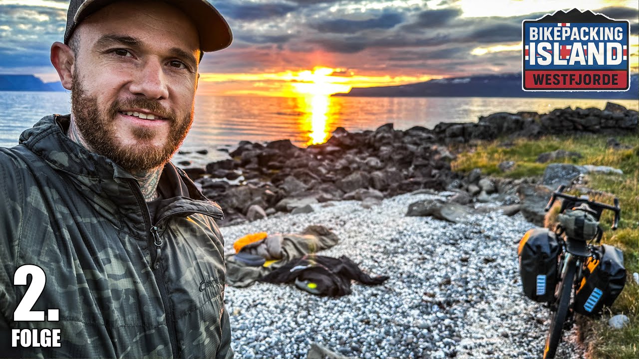 Solo-Bikepacking Island🇮🇸: Einsame Stra&szlig;en & hei&szlig;e Quellen! Westfjorde Gravel Tour - Folge 2