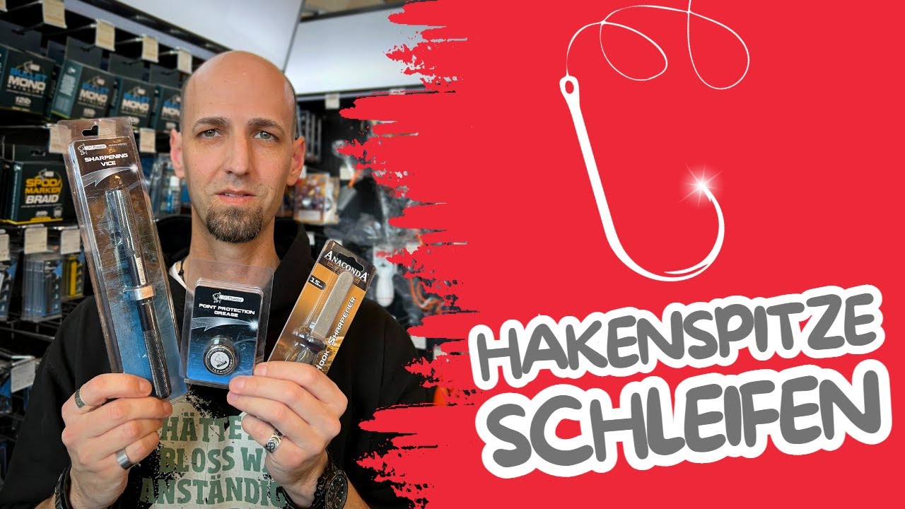 Angelhaken schärfen: Wie macht man das und was braucht man dafür? 👍🏼 nf77-Angelschule #07
