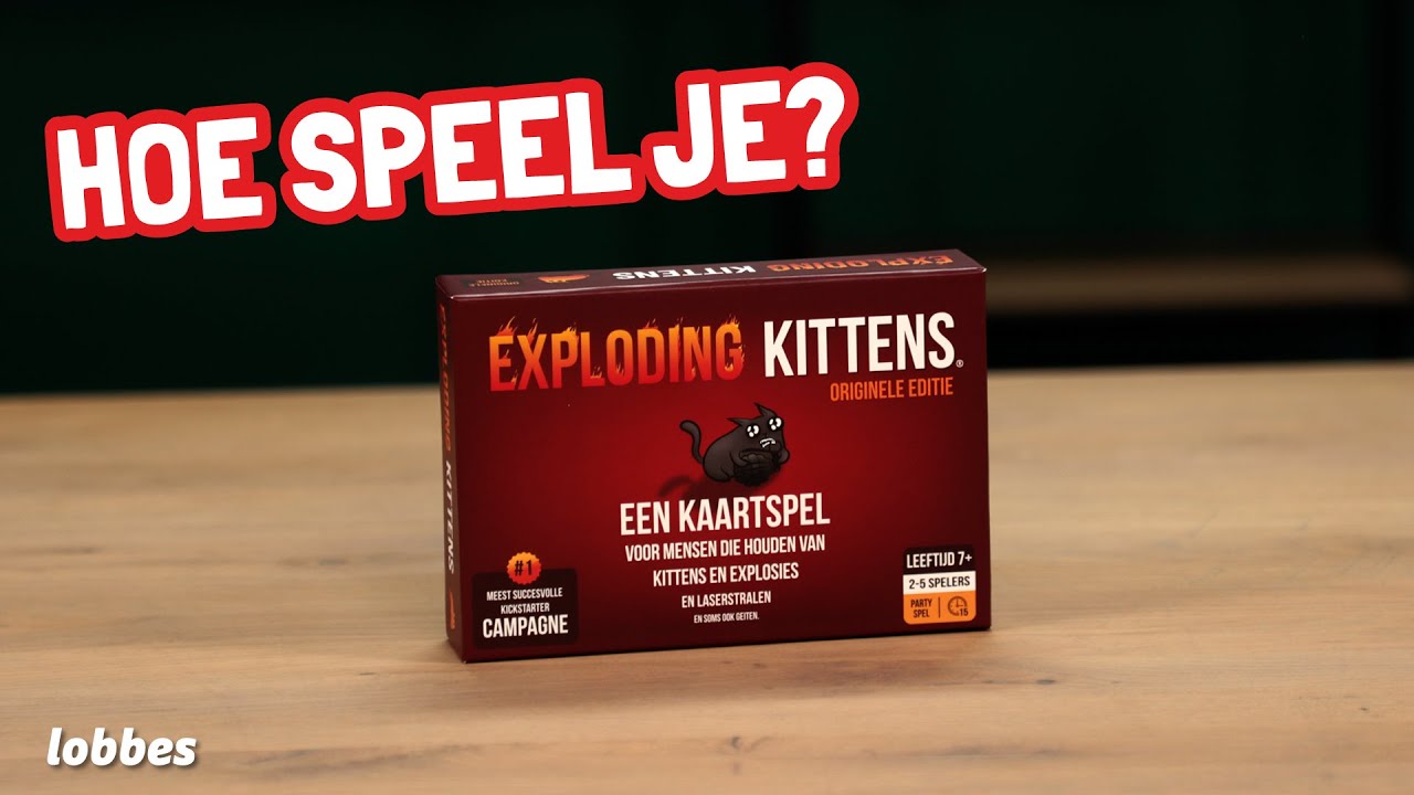Hoe Speel je Exploding Kittens