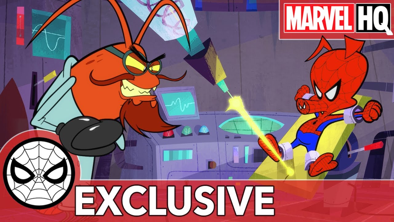 Spider-Ham: Caught in a Ham | EXCLUSIVE Animated Short | Spider-Man: Into the Spider-Verse!