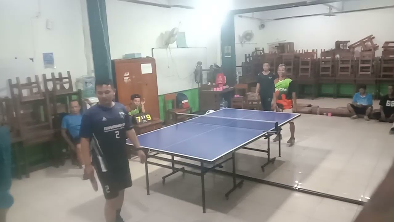 Mr Rifky/Mr Dixin vs Mr  Marjuki/Mr Syaiful 