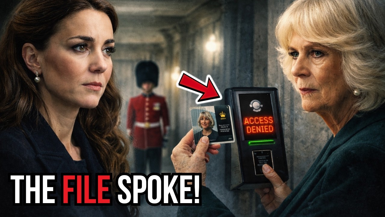 Kate EXPOSES the Truth — After Guard Intercepts Camilla Trying to Access the Queen’s Private Vault